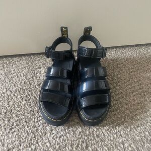 Women’s Dr. Martens Black Sandals - Fits like a 6